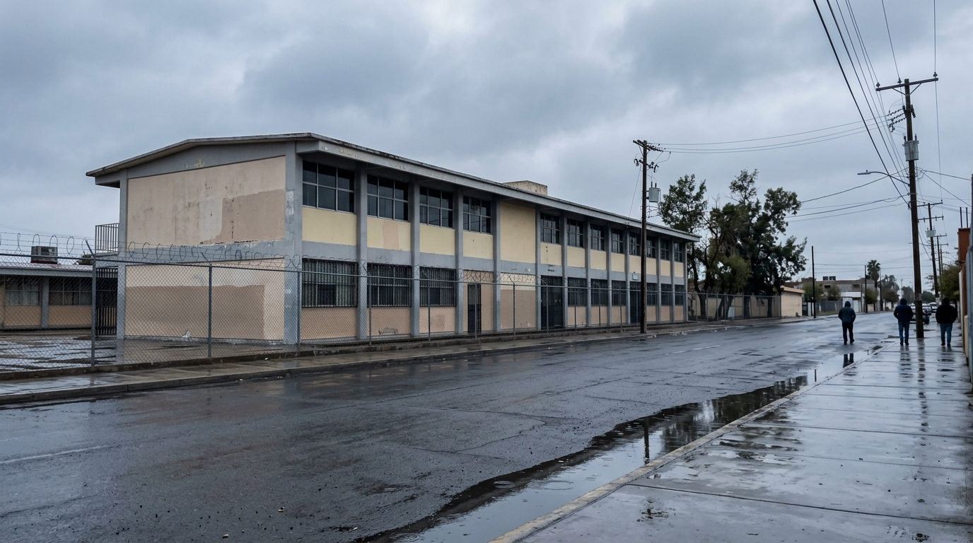 Baja California confirma clases presenciales este lunes pese a lluvias fuertes