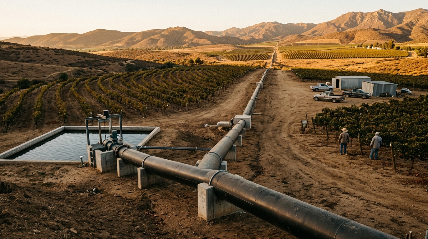 Empresa israelí analiza llevar aguas residuales tratadas de Tijuana al Valle de Guadalupe