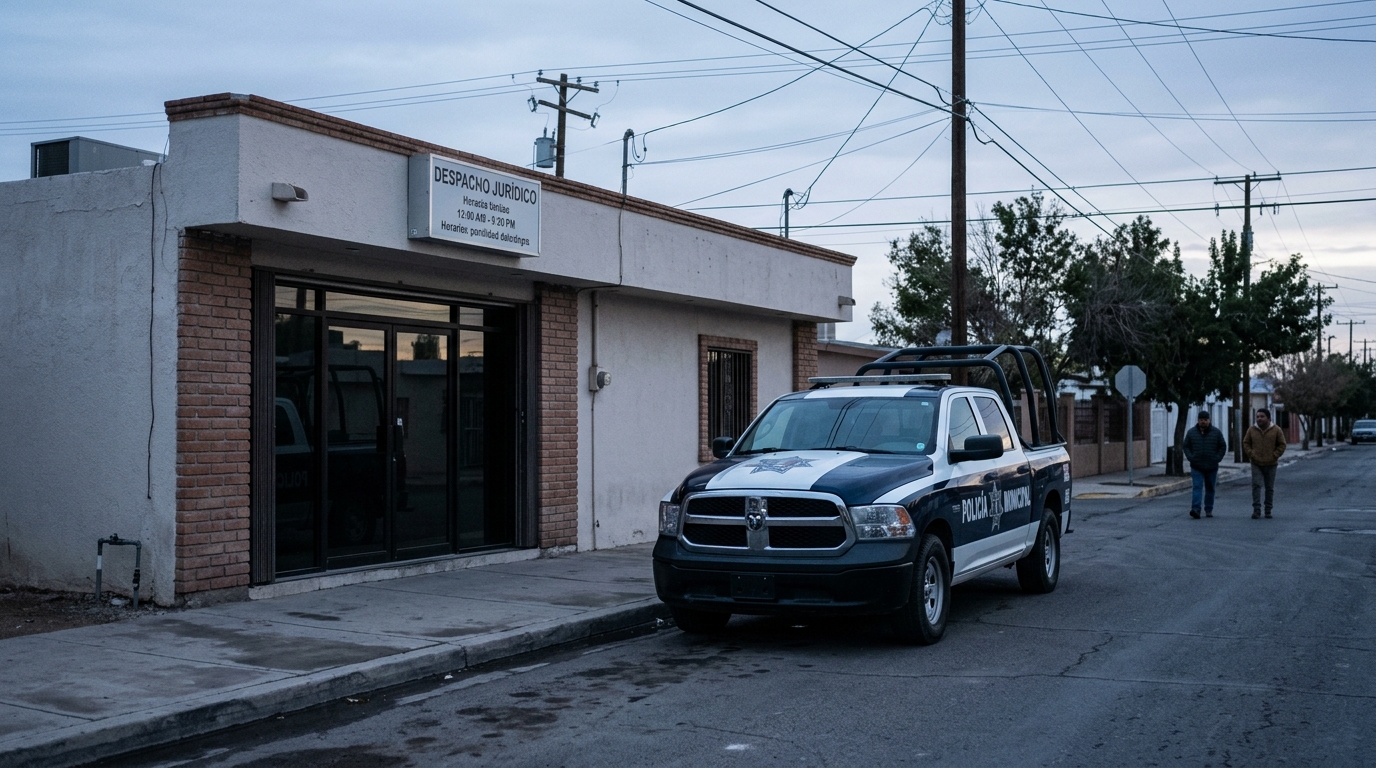 DSPM de Mexicali reubica a dos agentes tras robo en despacho de abogados