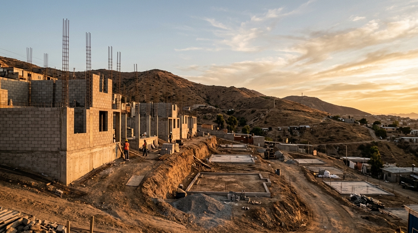 Tierra para vivienda social sube hasta 200% en cuatro años en Baja California